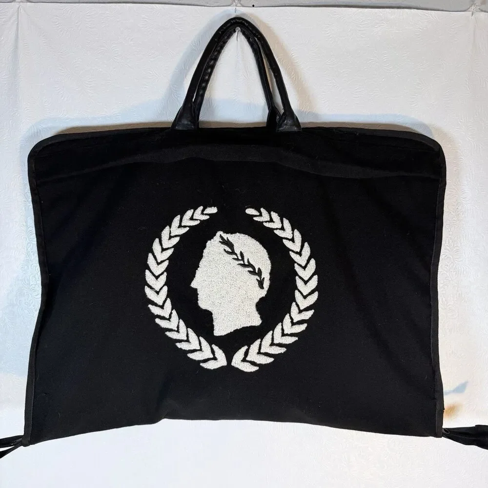 Jeff Hamilton x Caesars Palace Black Wool Garment Bag